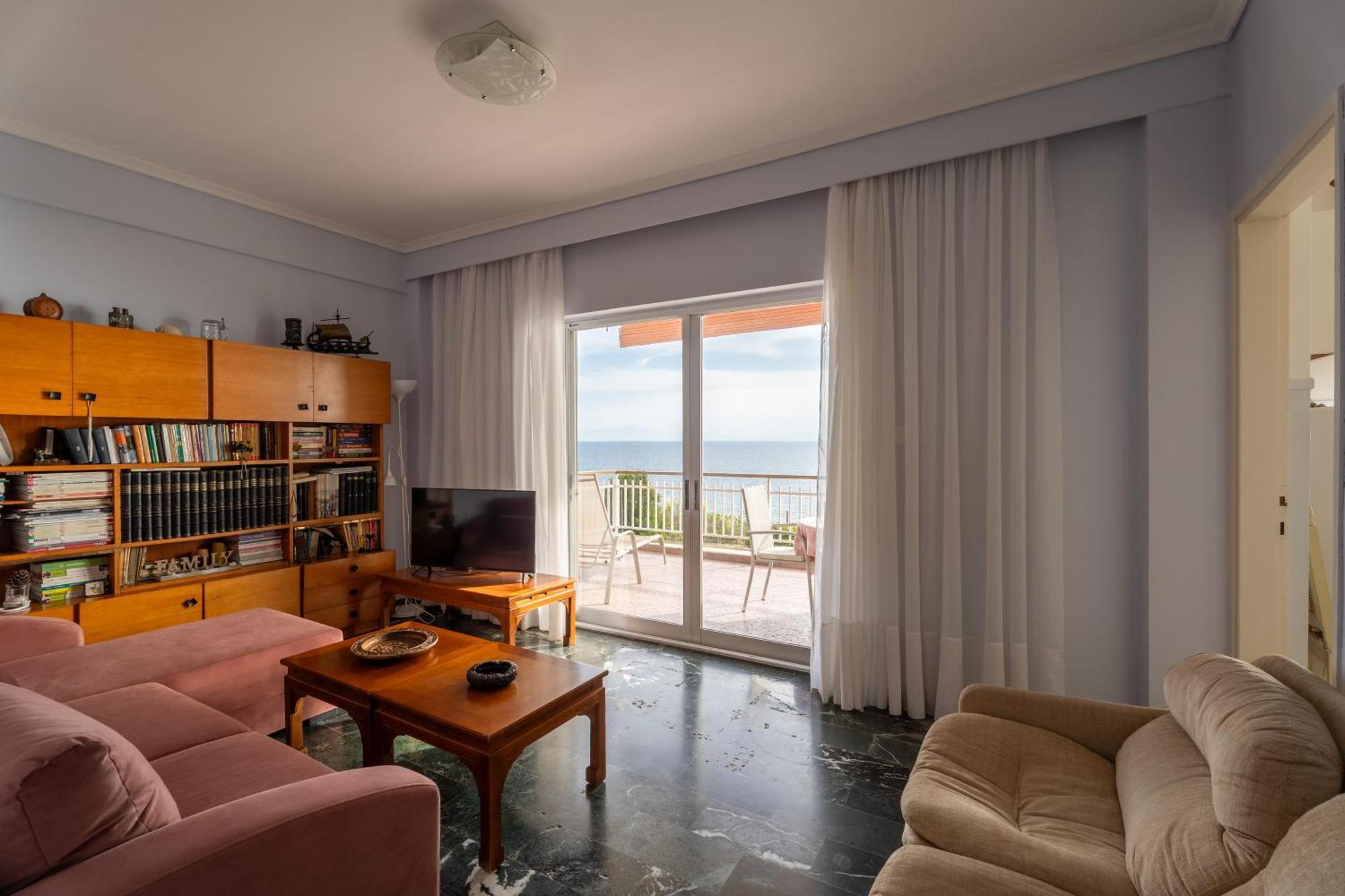 Appartamento Sunshine House Offering Spectacular Views To Olymp A Nea Iraklia Esterno foto