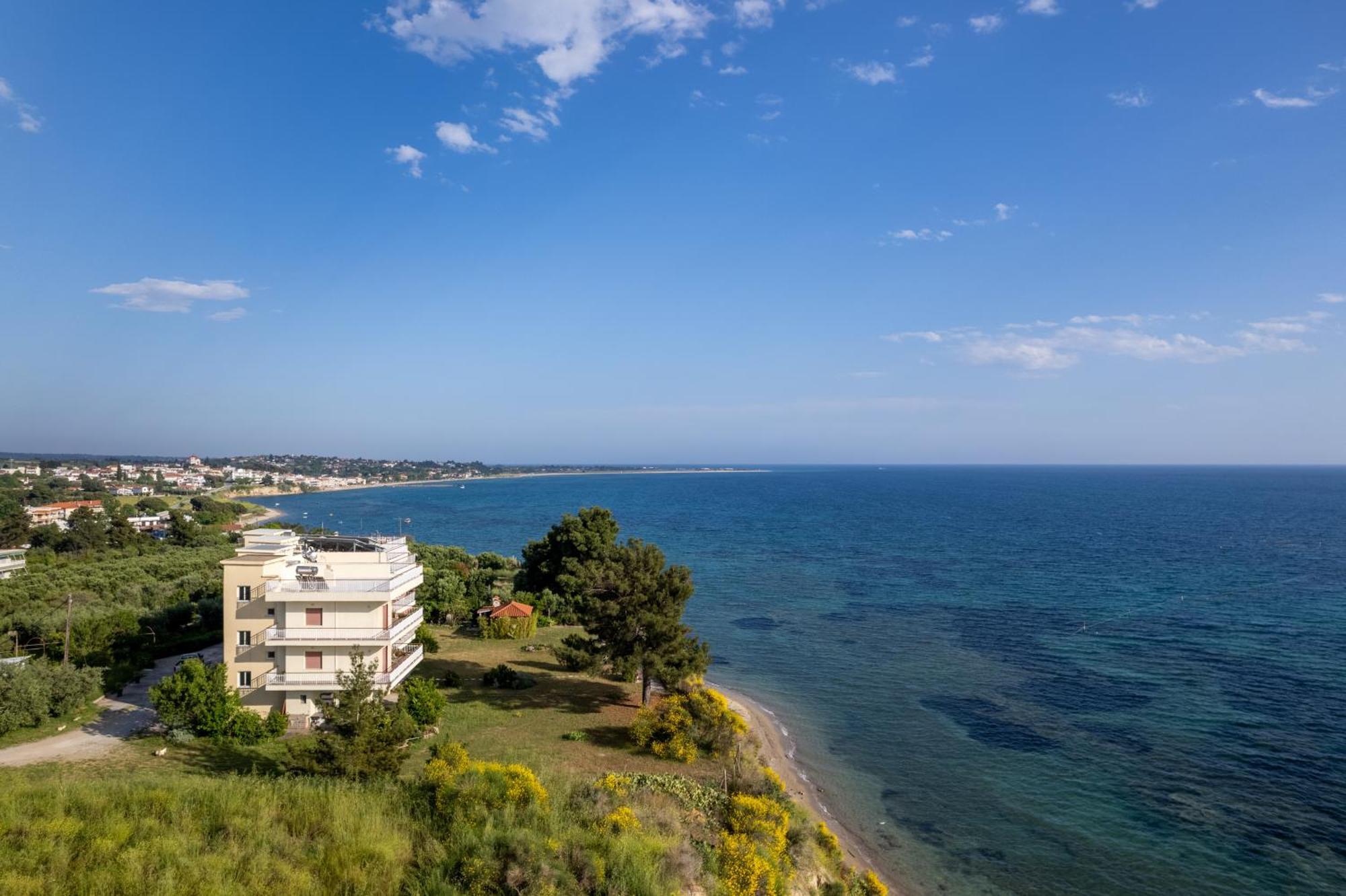 Appartamento Sunshine House Offering Spectacular Views To Olymp A Nea Iraklia Esterno foto
