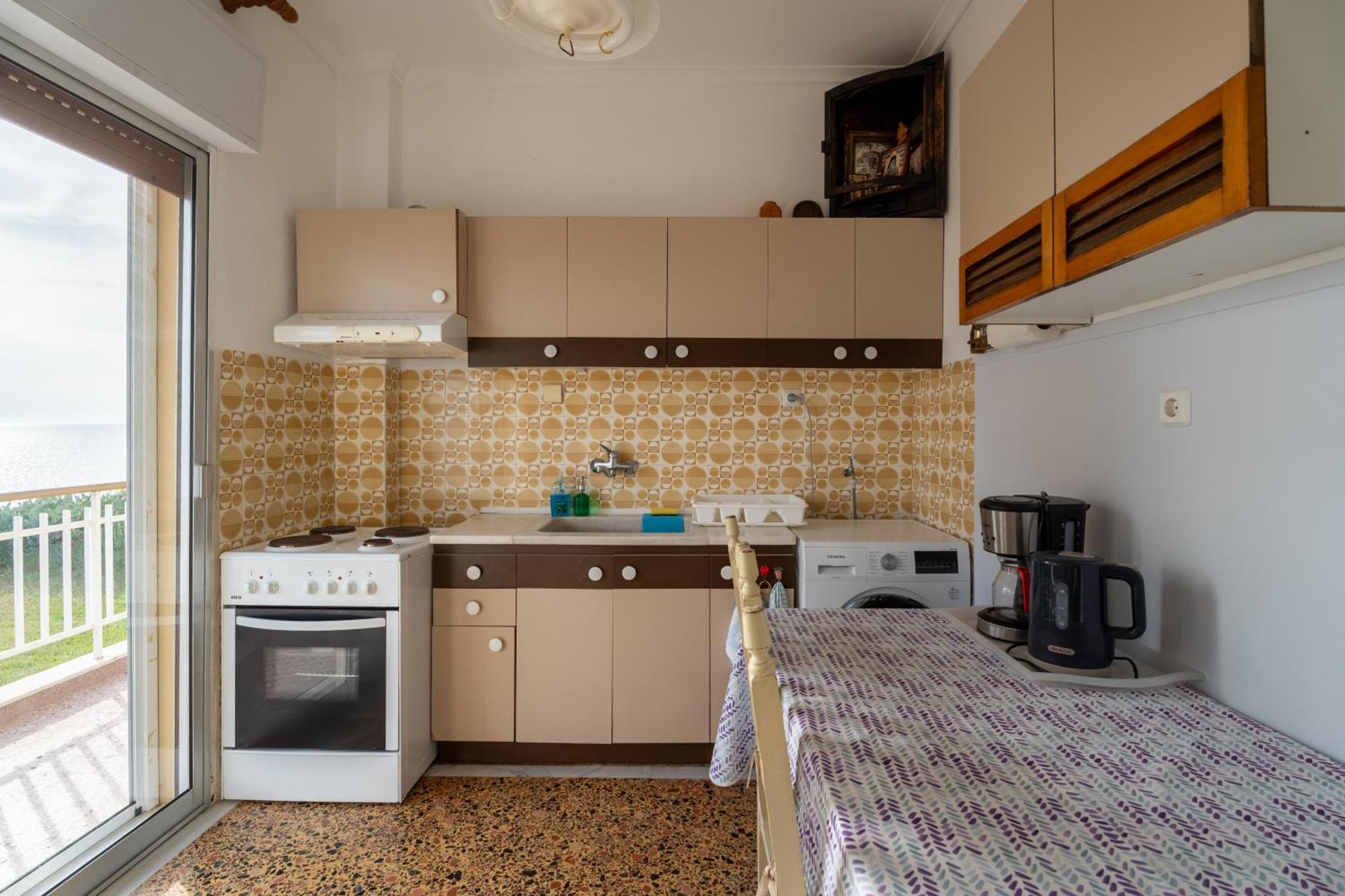 Appartamento Sunshine House Offering Spectacular Views To Olymp A Nea Iraklia Esterno foto